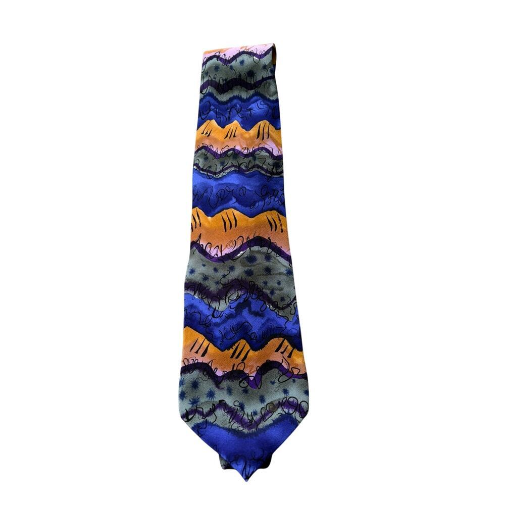 Jerry Garcia Feeding in the Light Silk Tie 10th Anniv Ltd Ed 61/1000